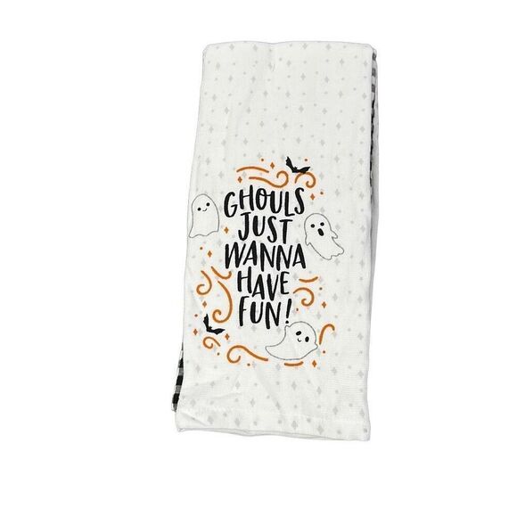 NWOT Storehouse Halloween hand towels - Picture 3 of 4